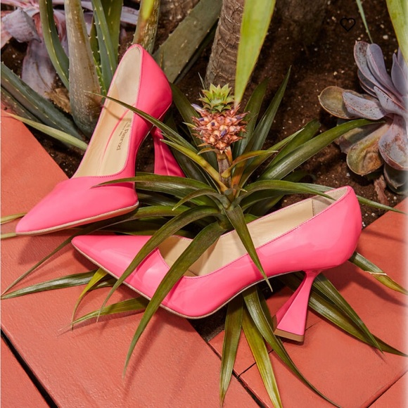 Brand NIB Gianni Renzi neon pink heels size 39 - Picture 5 of 5